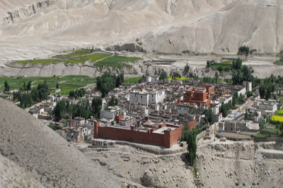 Trekking de la région du Mustang
